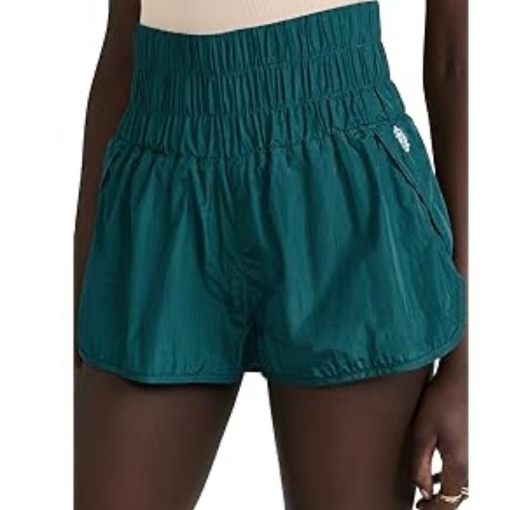 Free people Movement Empire Jewel Green Shorts size L